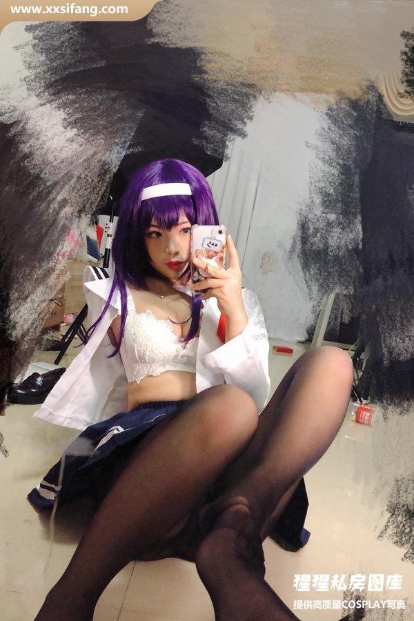 白烨写真集《学姐校服自拍》高清套图下载[26P]