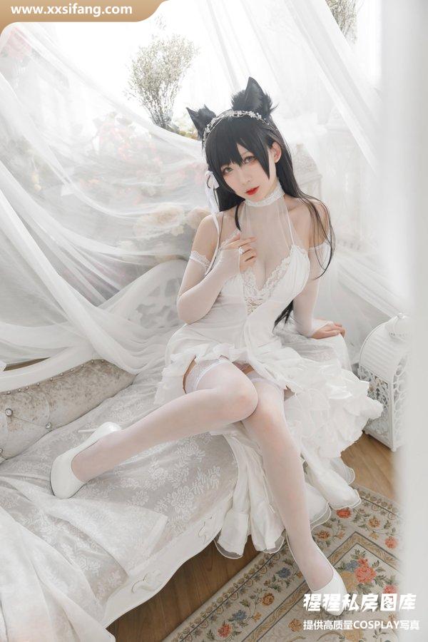 樱落酱w写真集《樱落酱 爱宕花嫁》高清套图下载[19P]