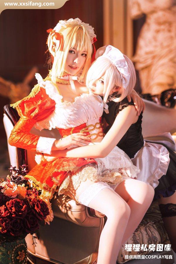 半半子写真集《Claudius Kyrielight Maid》高清套图下载[22P]