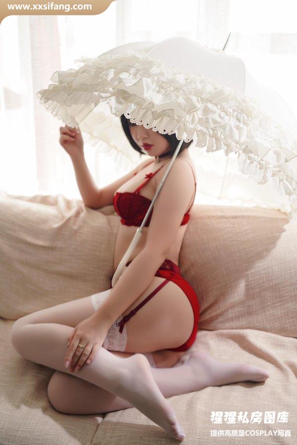 半半子写真集《赤紅 2》高清套图下载[39P]