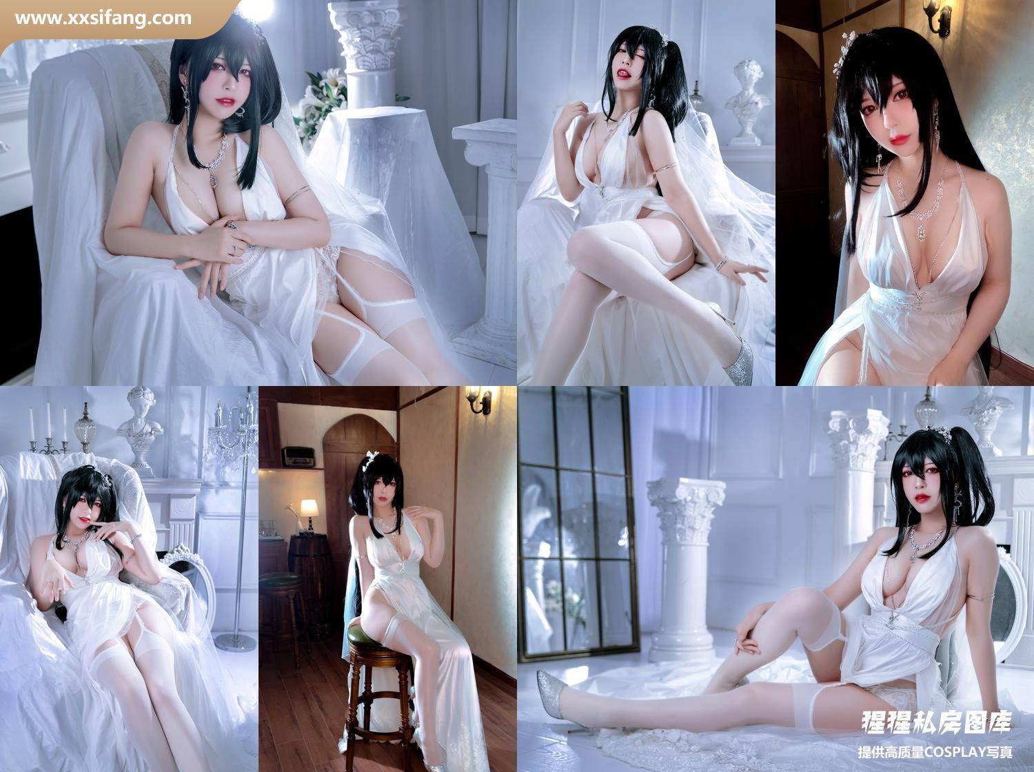 [图片2]-半半子写真集《大凤花嫁》高清套图下载[60P]插图-猩猩私房