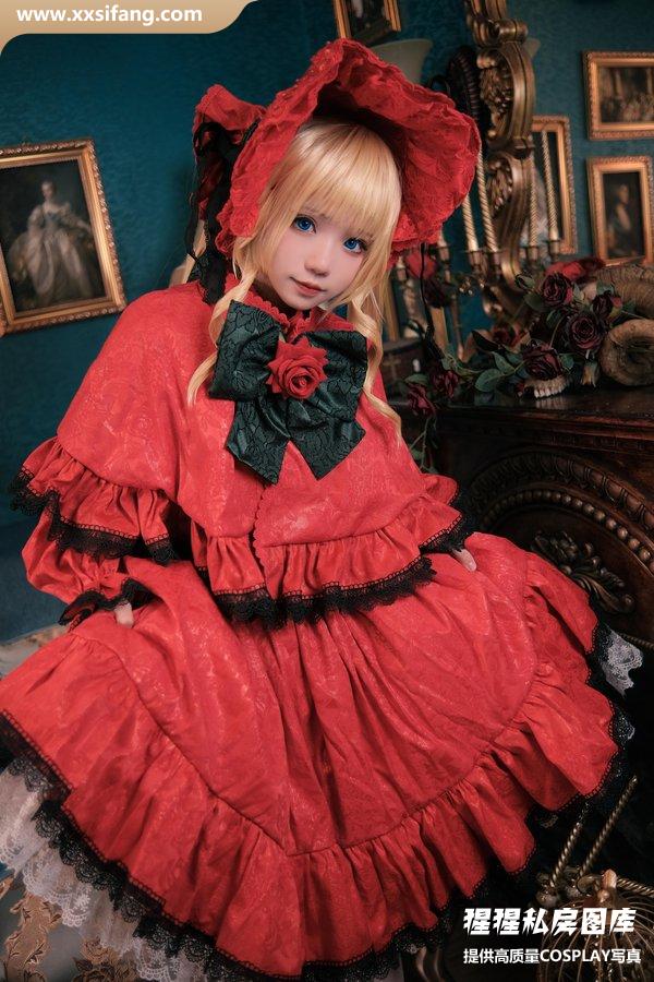 花柒Hana写真集《蔷薇少女真红》高清套图下载[13P]