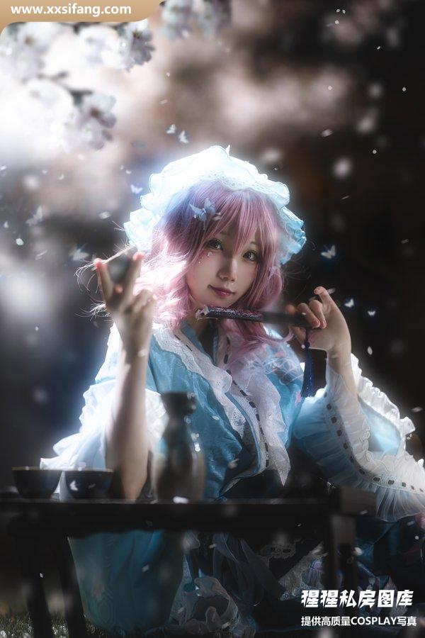 花柒Hana写真集《星雨幽幽子》高清套图下载[9P]