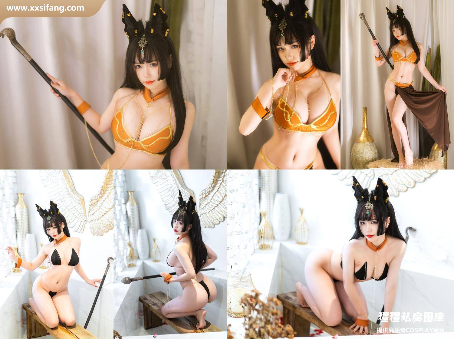 [图片2]-一北亦北写真集《阿努比斯》高清套图下载[20P]插图-猩猩私房
