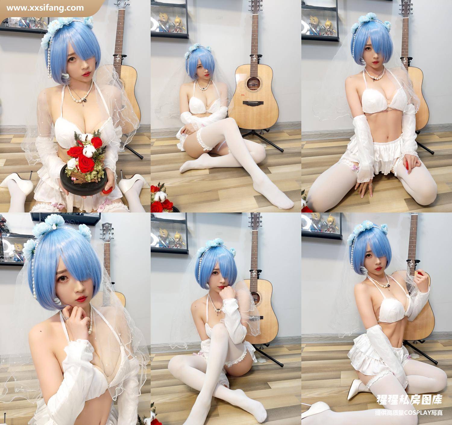 [图片2]-小女巫露娜写真集《雷姆婚纱》高清套图下载[29P]插图-猩猩私房