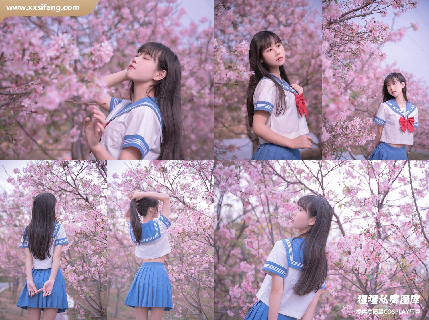 [图片2]-萌芽儿o0写真集《樱花jk》高清套图下载[31P]插图-猩猩私房