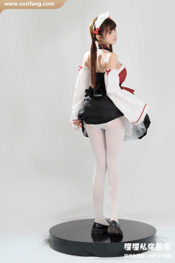 河豚抚子写真集《 红衣小女仆》高清套图下载[25P]