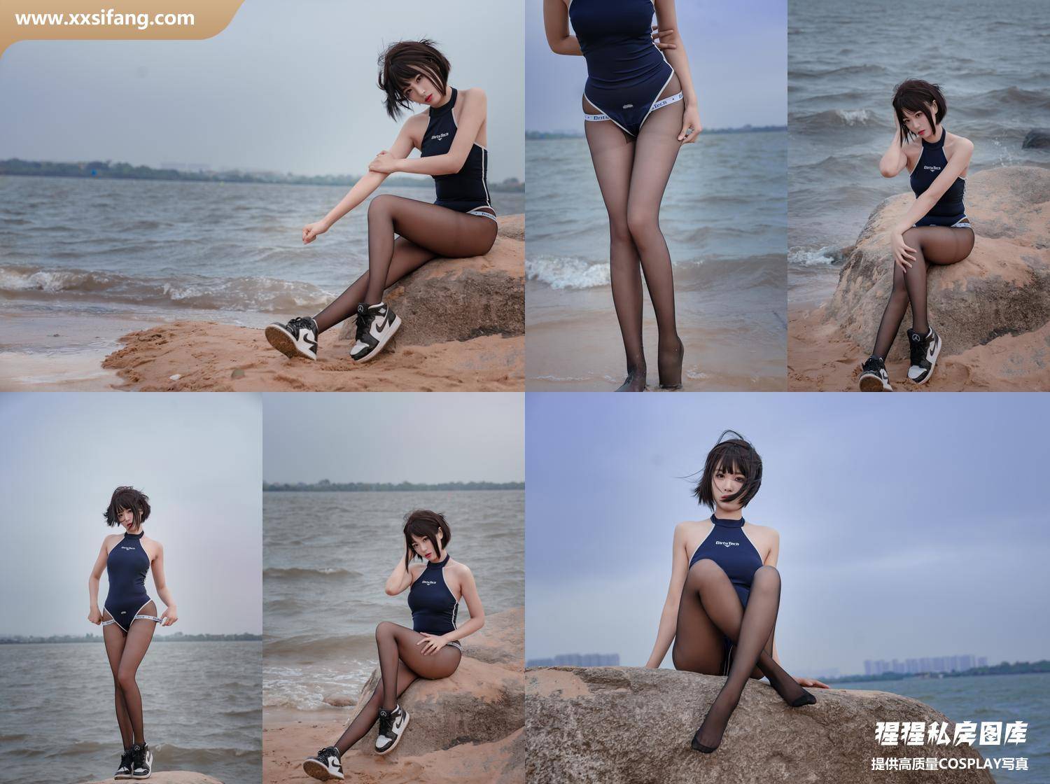 [图片2]-轩萧学姐写真集《沙滩竞泳》高清套图下载[45P]插图-猩猩私房图库–提供高质量CosPlay套图