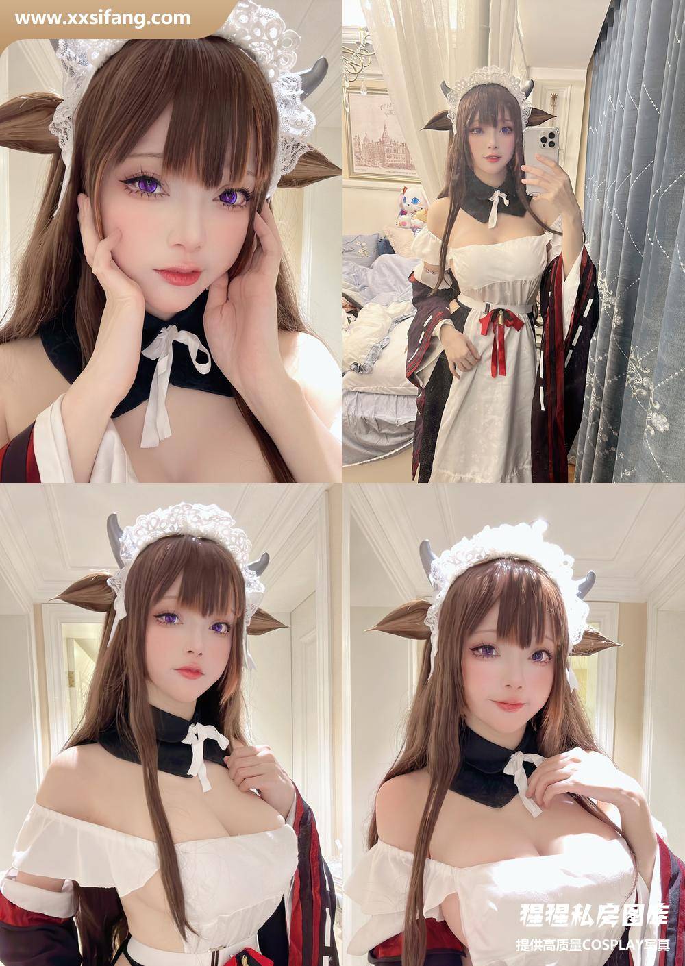 [图片2]-黑龙贯通写真集《女仆牛牛》高清套图下载[10P]插图-猩猩私房