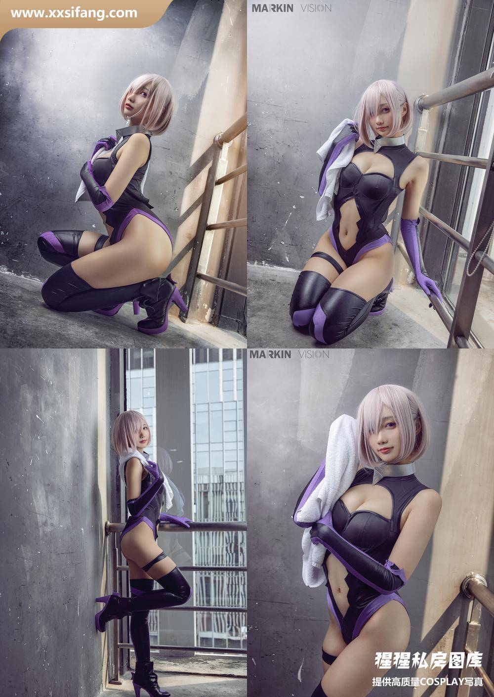 [图片2]-如月灰写真集《玛修训练服》高清套图下载[8P]插图-猩猩私房图库–提供高质量CosPlay套图