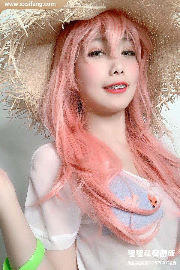 如月灰写真集《玉藻前泳装》高清套图下载[200P+11V]