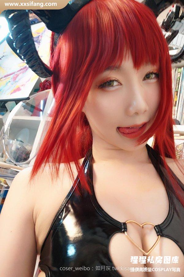 如月灰写真集《赤发魅魔》高清套图下载[119P]