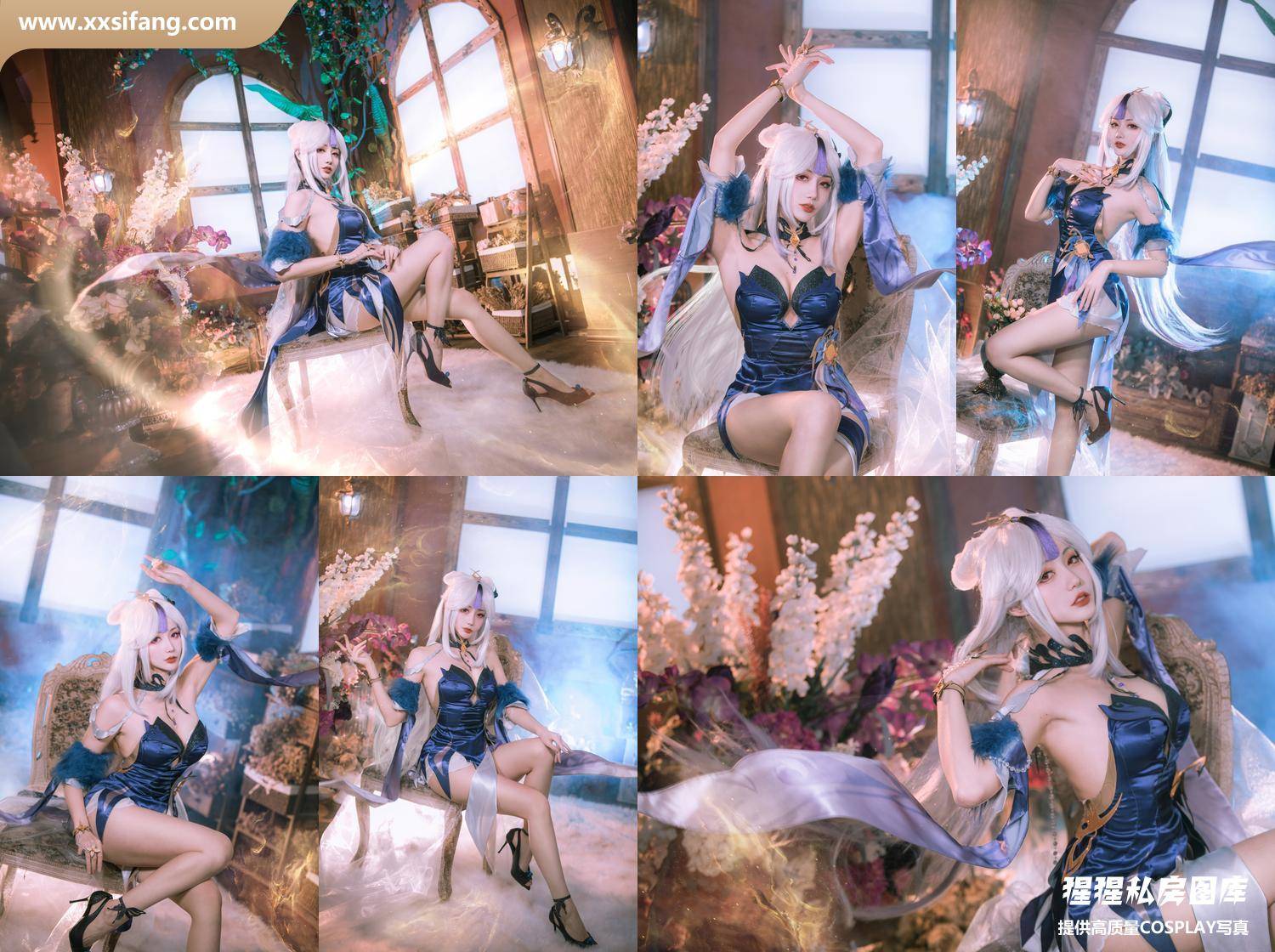 [图片2]-如月灰写真集《宁光兰的晚礼服》高清套图下载[11P]插图-猩猩私房图库–提供高质量CosPlay套图
