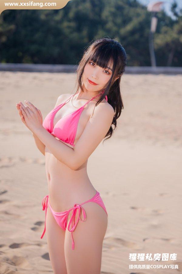 汪知子写真集《粉色比基尼》高清套图下载[30P]