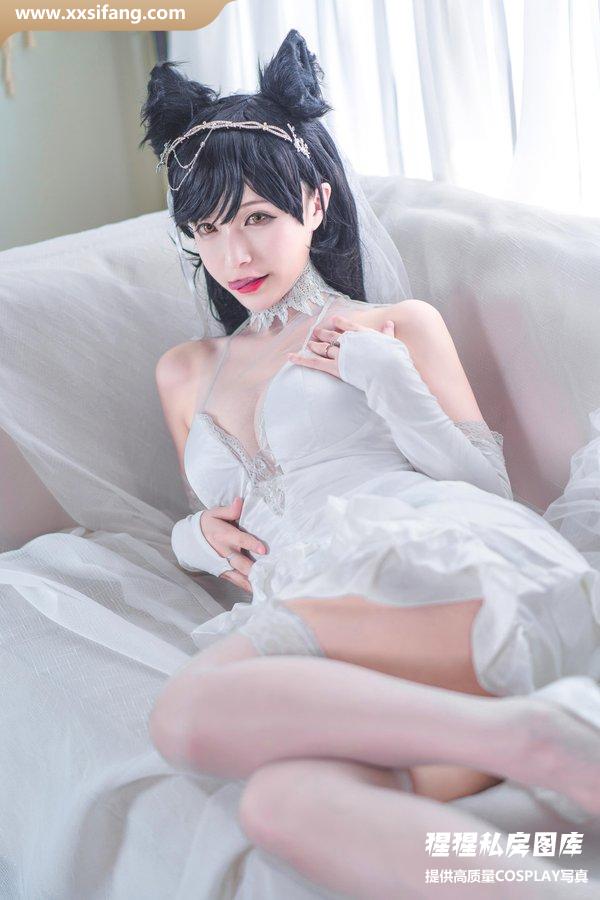 铁板烧鬼舞w写真集《爱宕婚纱998》高清套图下载[29P]