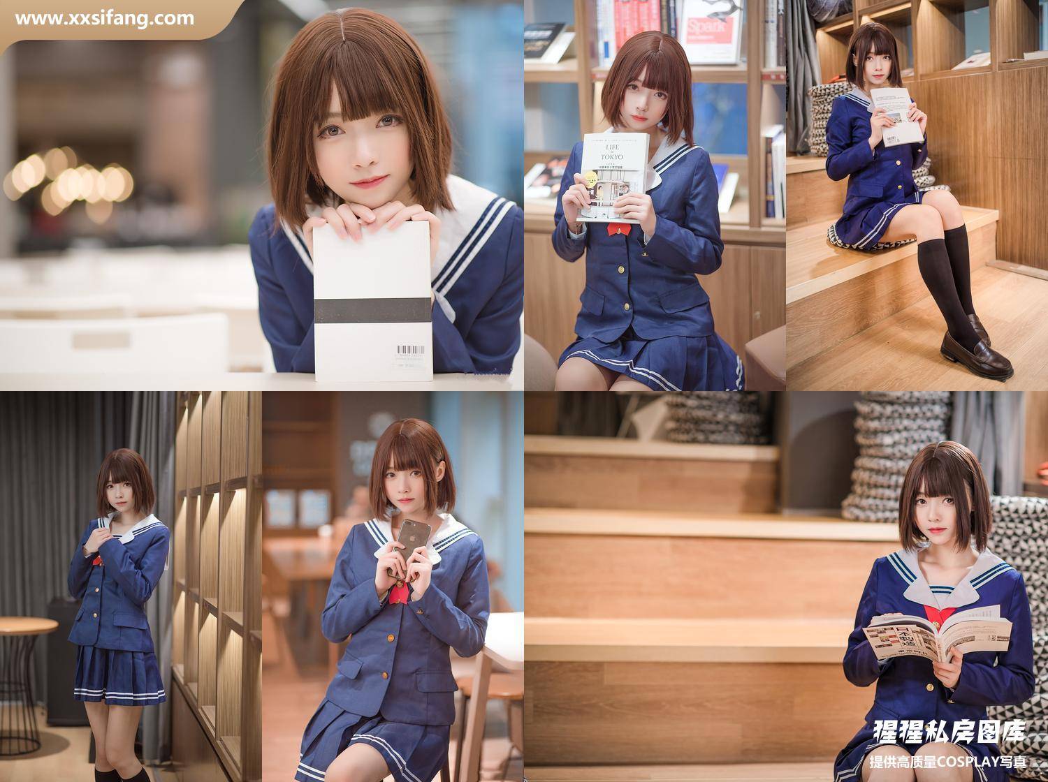 [图片2]-大大卷卷小卷写真集《上学了》高清套图下载[19P]插图-猩猩私房图库–提供高质量CosPlay套图
