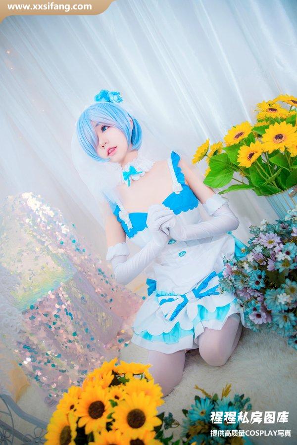 猫君君MaoJun写真集《蕾姆花嫁》高清套图下载[38P]