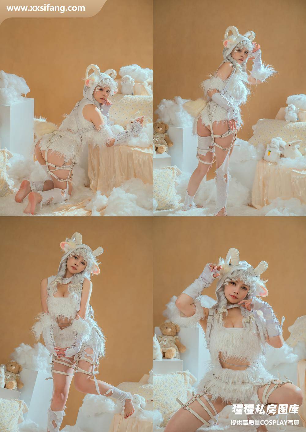 [图片2]-七月喵子写真集《幻想兽娘集日食 伊卡》高清套图下载[22P]插图-猩猩私房