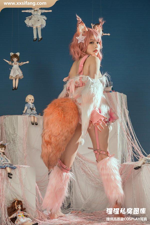 七月喵子写真集《 幻想兽娘集日食 蒂迟亚希》高清套图下载[24P]