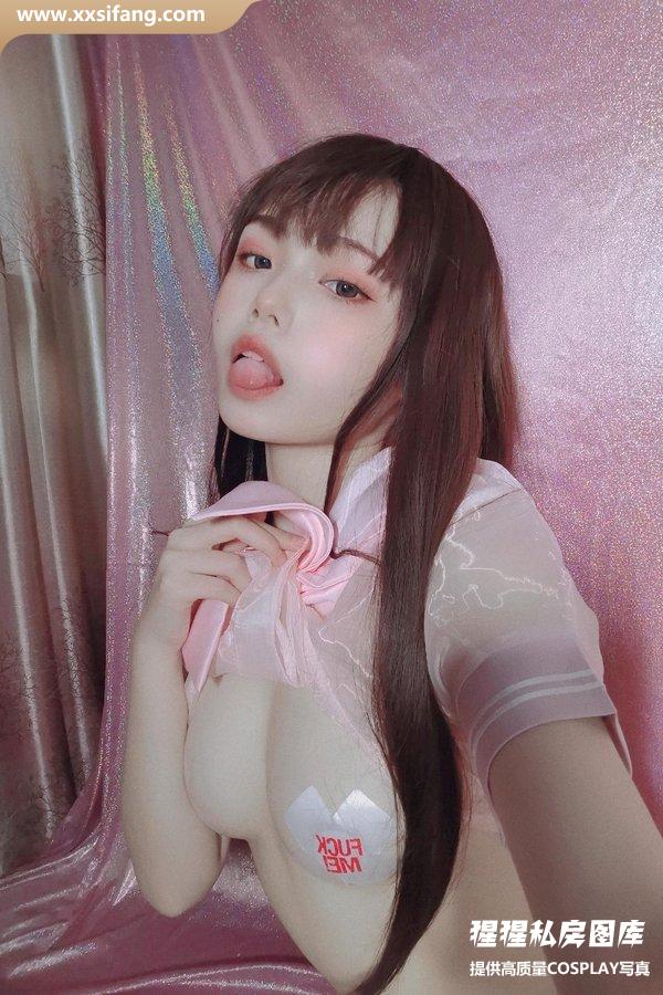 七月喵子写真集《粉嫩的水手服》高清套图下载[48P]
