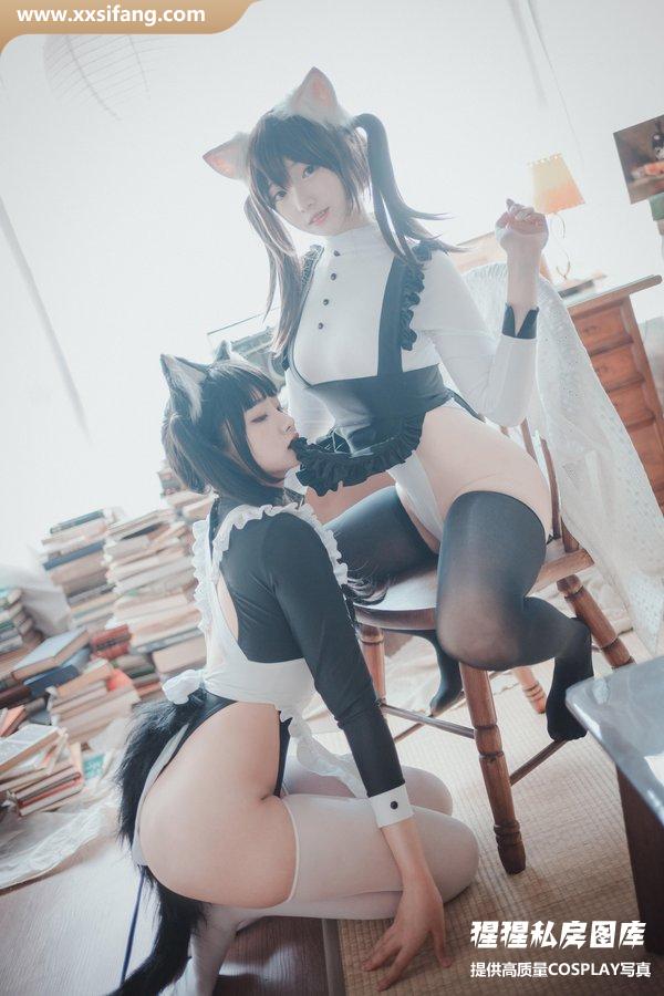 Bambi写真集《(밤비) – & Sonson (손손) – Maid Mansion W》高清套图下载[154P]