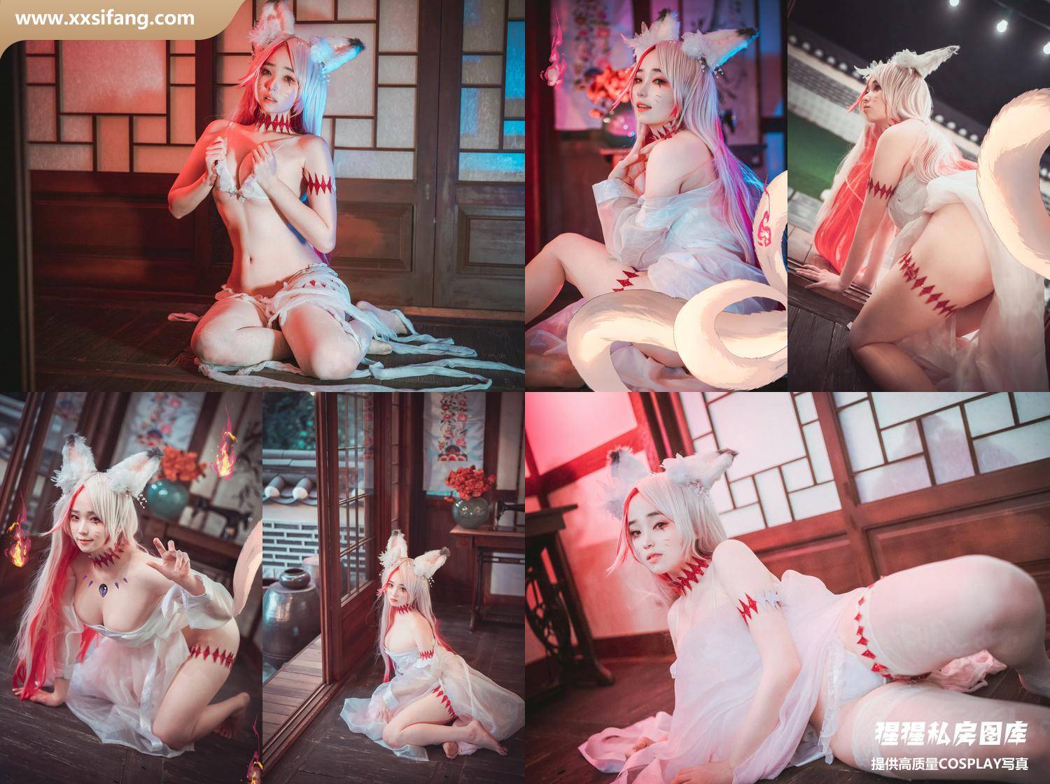 [图片2]-Bambi写真集《 The Tale of The Nine Tailed Fox》高清套图下载[51P]插图-猩猩私房