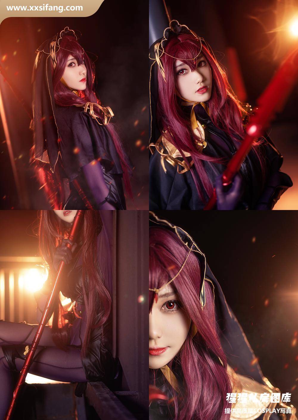 [图片2]-南桃Momoko写真集《斯卡哈二破》高清套图下载[9P]插图-猩猩私房图库–提供高质量CosPlay套图