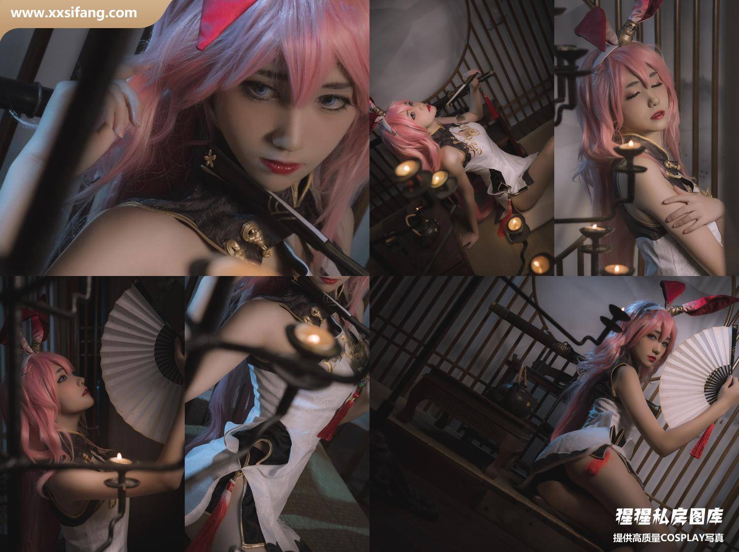 [图片2]-南桃Momoko写真集《八重樱旗袍》高清套图下载[17P]插图-猩猩私房图库–提供高质量CosPlay套图