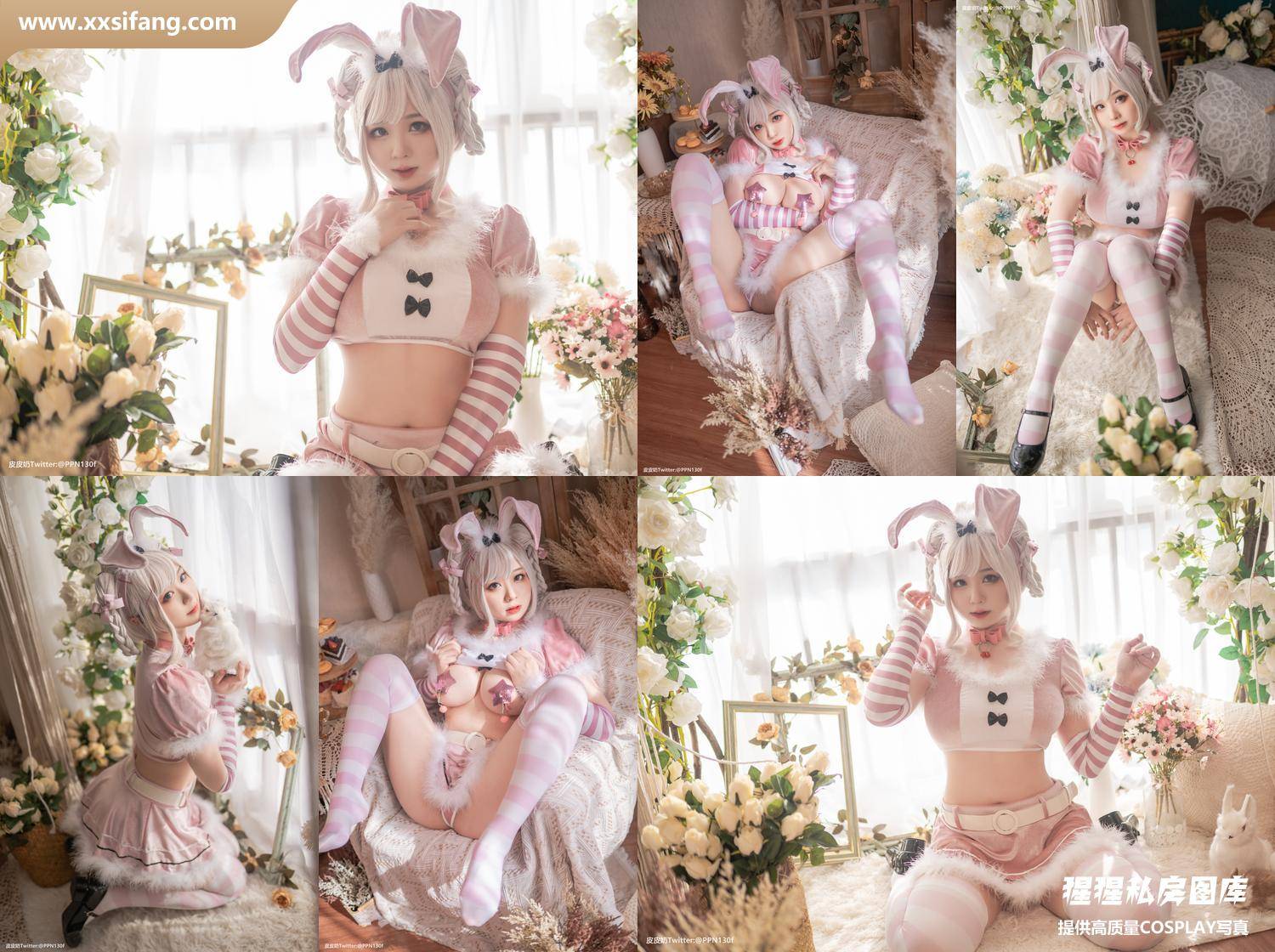 [图片2]-皮皮奶可可爱了啦写真集《041「皮皮奶可可爱了」Vol.– 粉色兔兔(71P1.65GB)》高清套图下载[71P]插图-猩猩私房