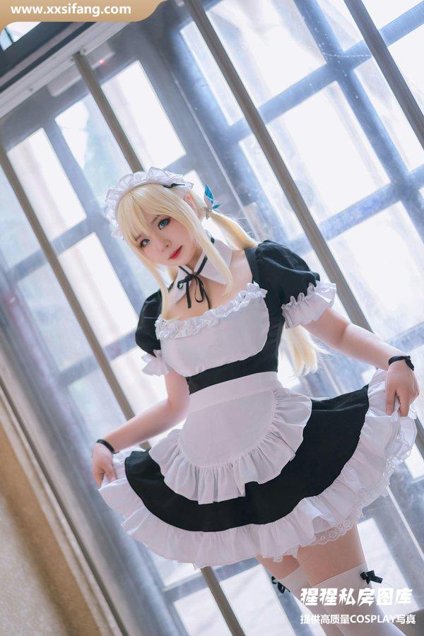 皮皮奶可可爱了啦写真集《柏崎星奈女仆》高清套图下载[35P]