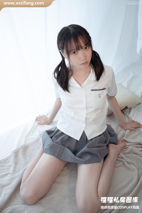 森萝财团写真集《JKFUN-百圆定制 1.5-Aika》高清套图下载[69P]