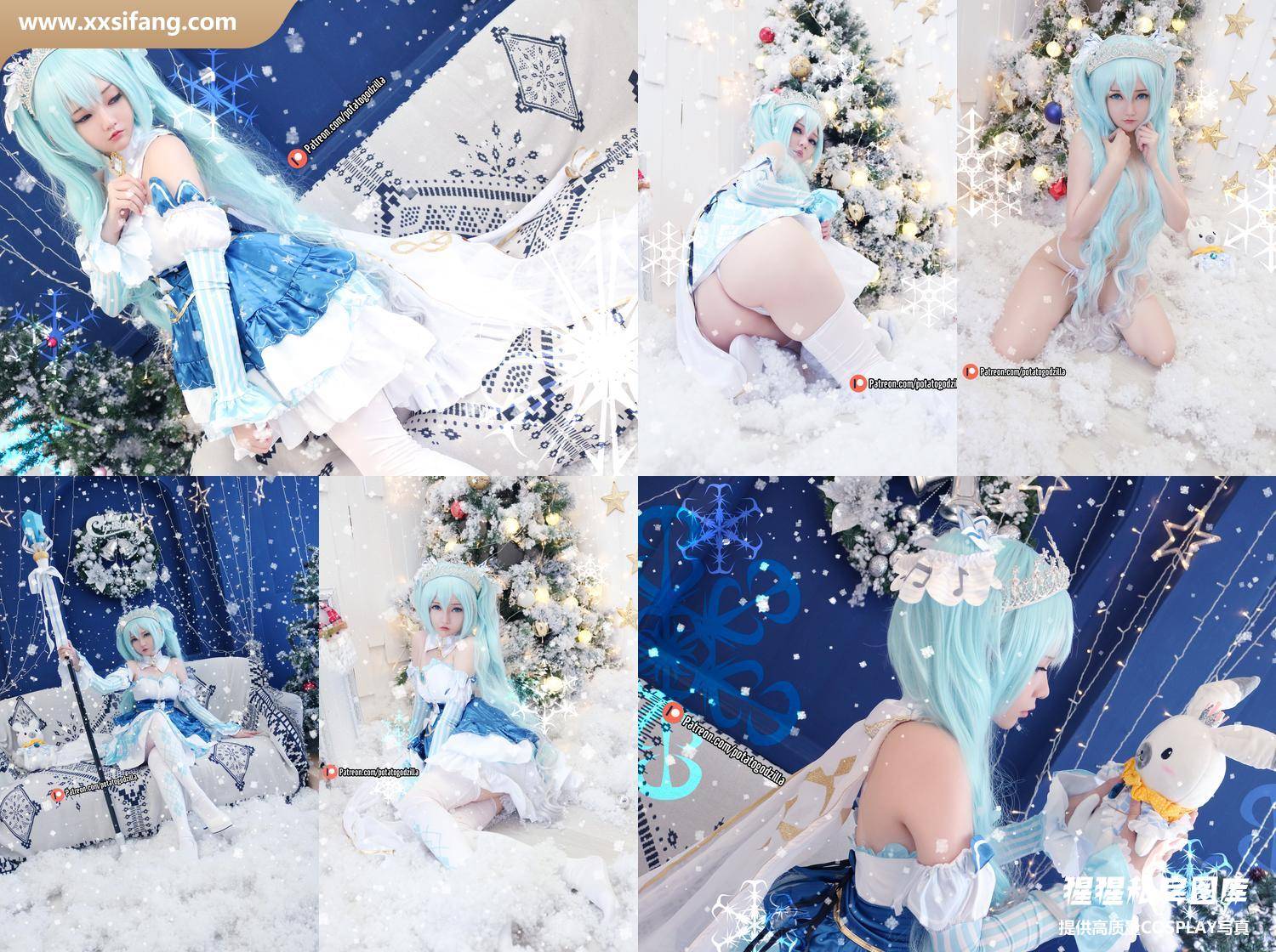[图片2]-Potato Godzilla写真集《Snow Miku》高清套图下载[41P]插图-猩猩私房图库–提供高质量CosPlay套图