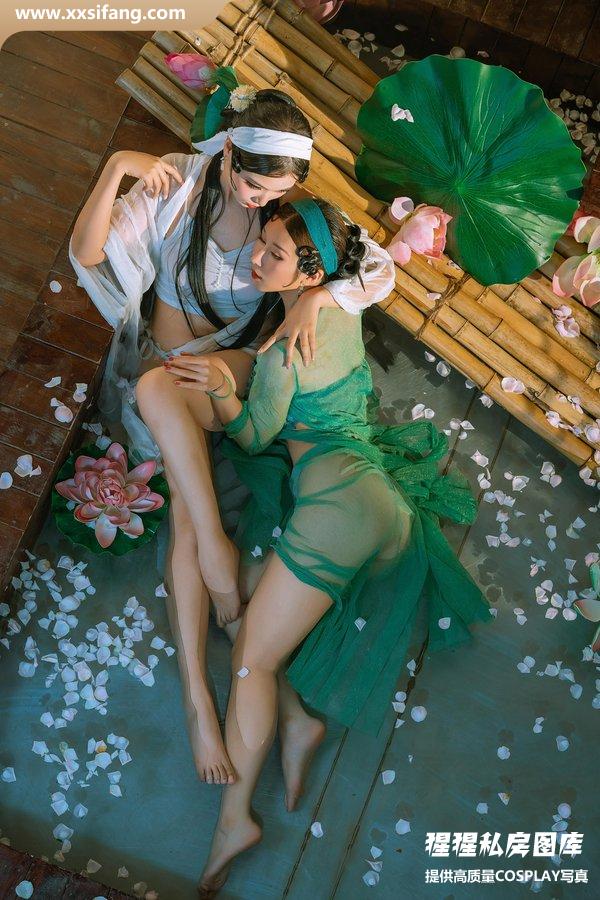 云溪溪写真集《奶桃桃&轩萧学姐 白娘子&青蛇》高清套图下载[26P+1V]